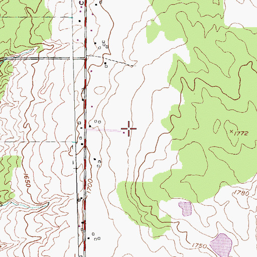 Topographic Map of WKBW-TV (Buffalo), NY