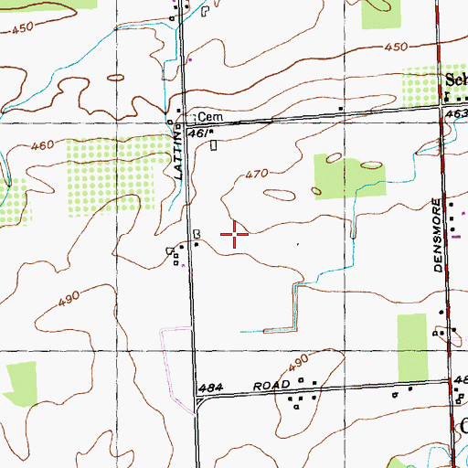 Topographic Map of Dawn Patrol Aviation, NY