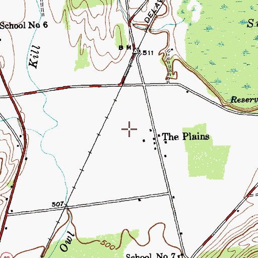 Topographic Map of Chapin Field, NY