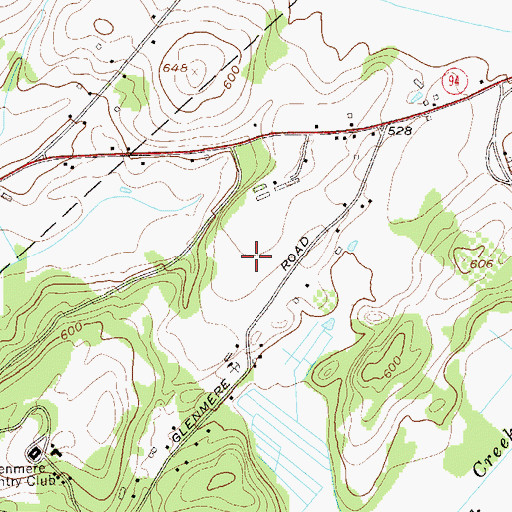 Topographic Map of Orange Poultry Farm Airport, NY