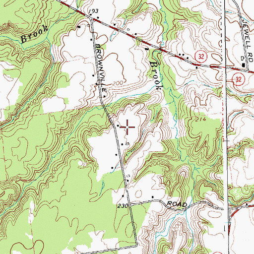 Topographic Map of Heber Airpark, NY