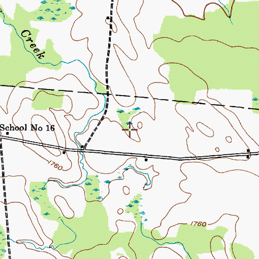 Topographic Map of Tug Hill Farm Airport (historical), NY