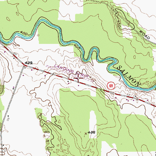 Topographic Map of Mexico Airdrome, NY