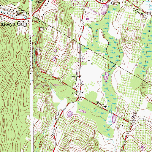 Topographic Map of Mountain Fresh Farm Heliport, NY