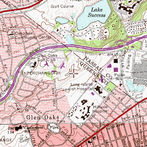 Topographic Map of Unisys Heliport, NY