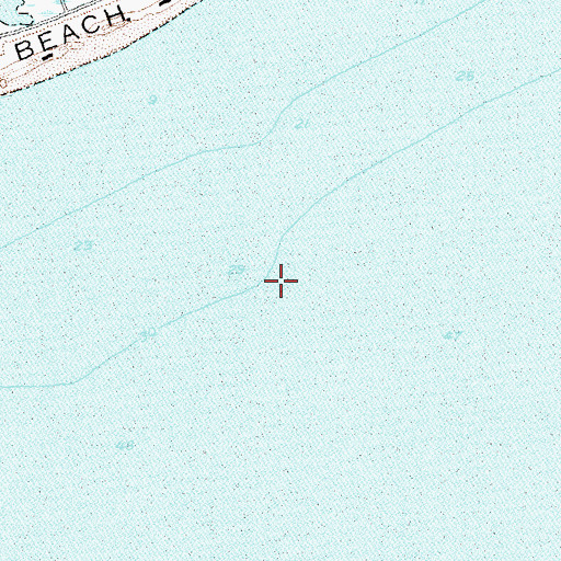 Topographic Map of Southampton Village Heliport, NY