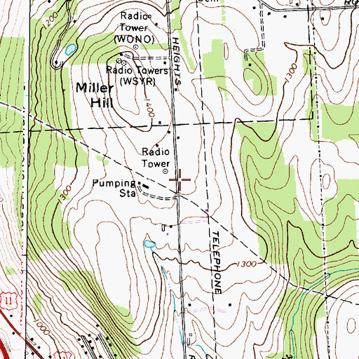 Topographic Map of Station 241 Heliport, NY