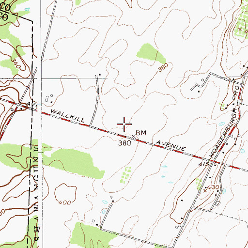 Topographic Map of Dons Heliport, NY
