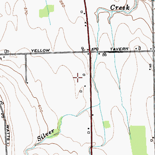 Topographic Map of Airtrek Airport, NY
