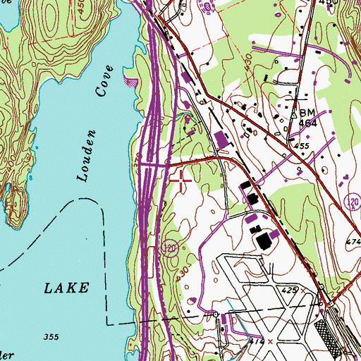 Topographic Map of Safe Flight Instrument Corporation Heliport, NY