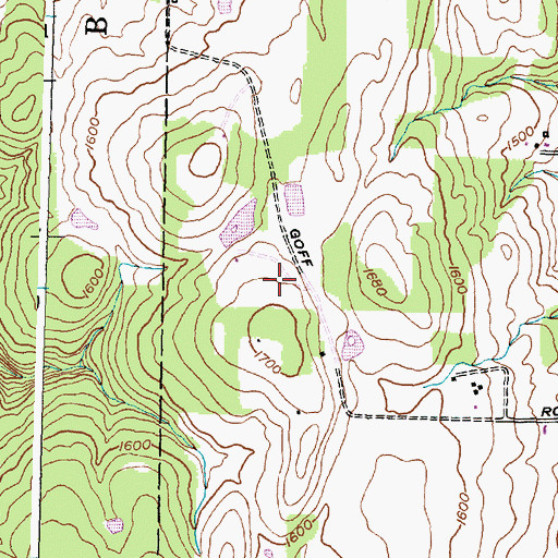 Topographic Map of WLKA-FM (Canandaigua), NY