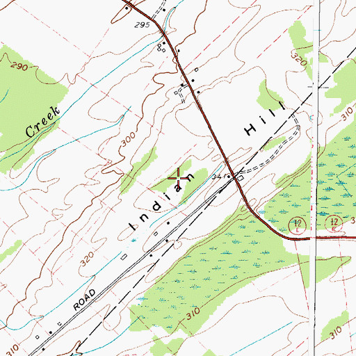Topographic Map of WMHI-FM (Cape Vincent), NY