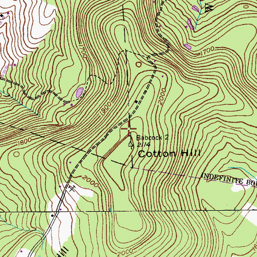 Topographic Map of WMYY-FM (Schoharie), NY