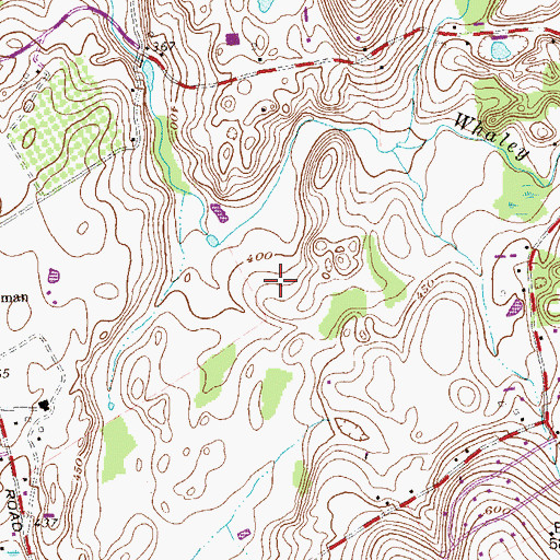 Topographic Map of Town of Beekman, NY