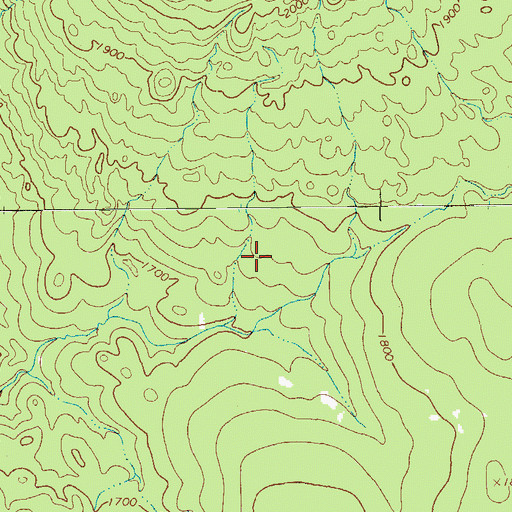 Topographic Map of Town of Bellmont, NY