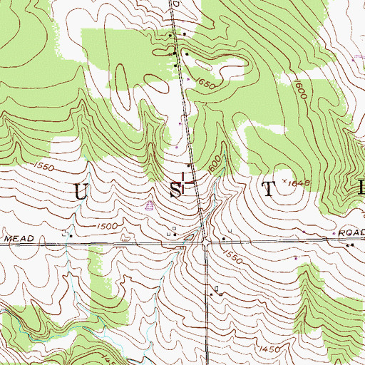 Topographic Map of Town of Busti, NY