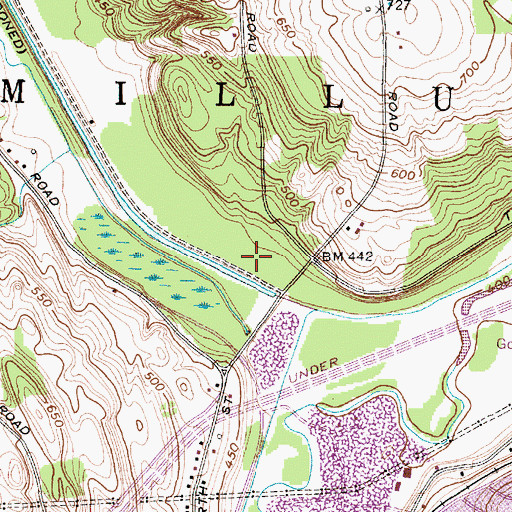 Topographic Map of Town of Camillus, NY