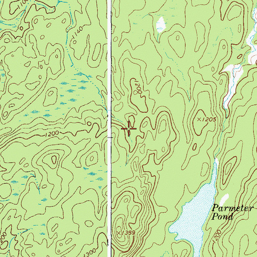 Topographic Map of Town of Clare, NY