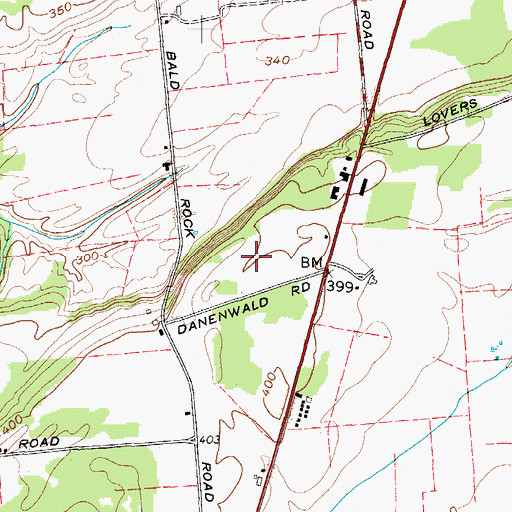 Topographic Map of Town of Clayton, NY