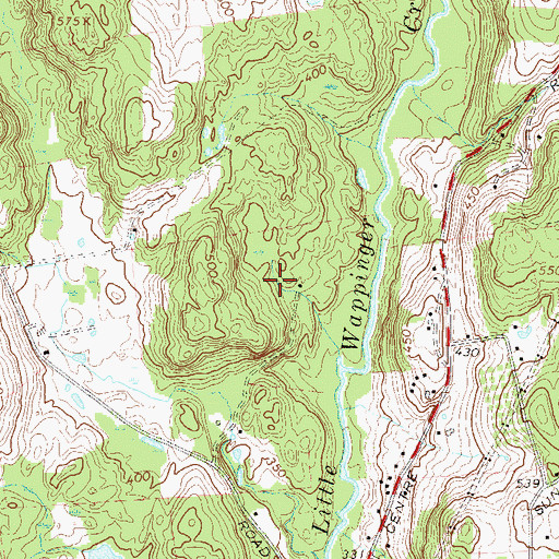 Topographic Map of Town of Clinton, NY