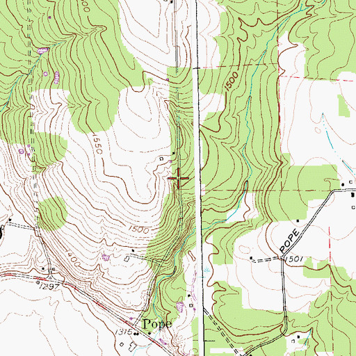 Topographic Map of Town of Conewango, NY