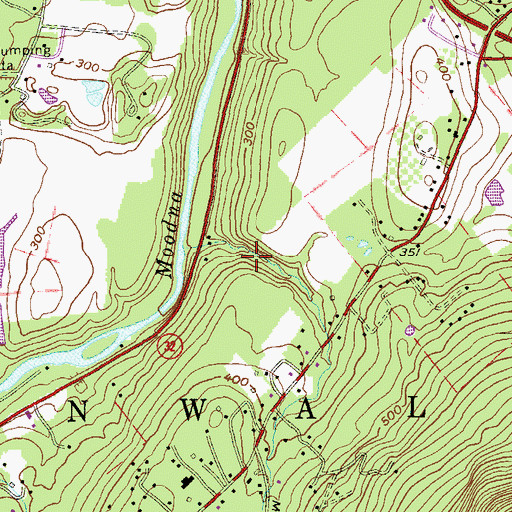 Topographic Map of Town of Cornwall, NY