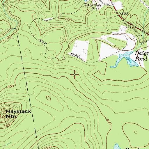 Topographic Map of Town of Franklin, NY