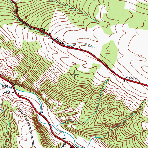 Topographic Map of Town of German Flatts, NY