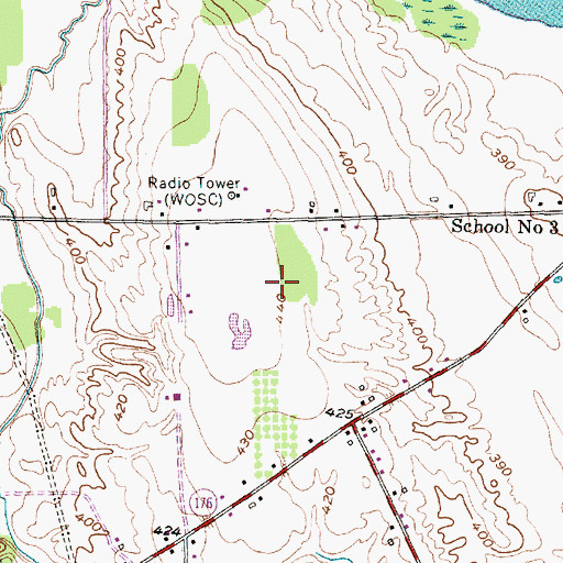 Topographic Map of Town of Granby, NY