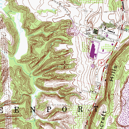 Topographic Map of Town of Greenport, NY