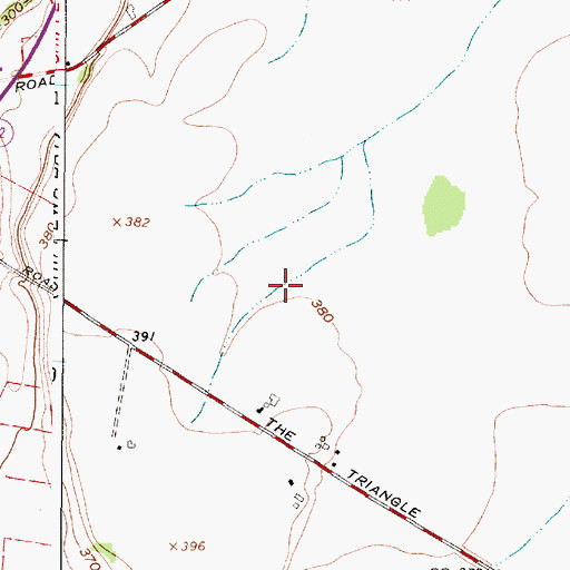 Topographic Map of Town of Hammond, NY