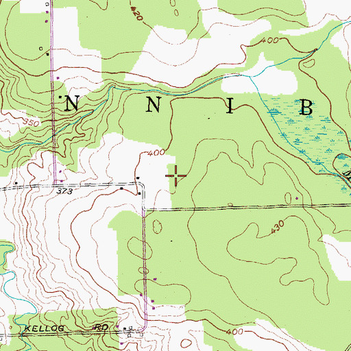 Topographic Map of Town of Hannibal, NY