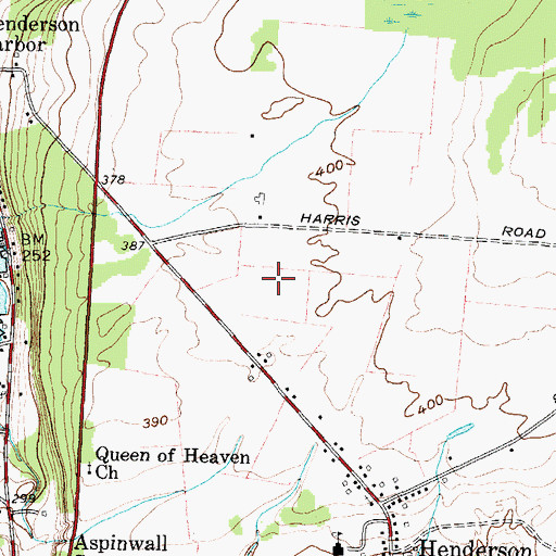 Topographic Map of Town of Henderson, NY
