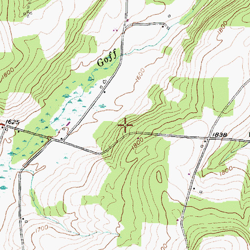 Topographic Map of Town of Howard, NY