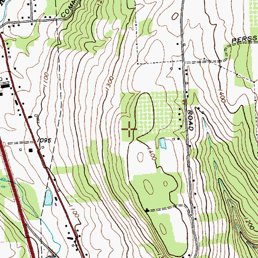 Topographic Map of Town of LaFayette, NY