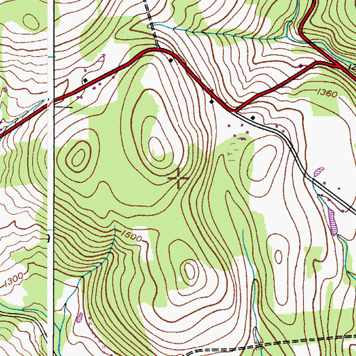 Topographic Map of Town of Laurens, NY