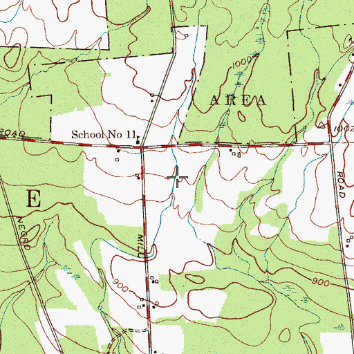 Topographic Map of Town of Lee, NY