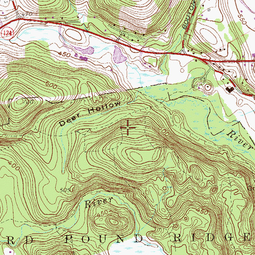 Topographic Map of Town of Lewisboro, NY