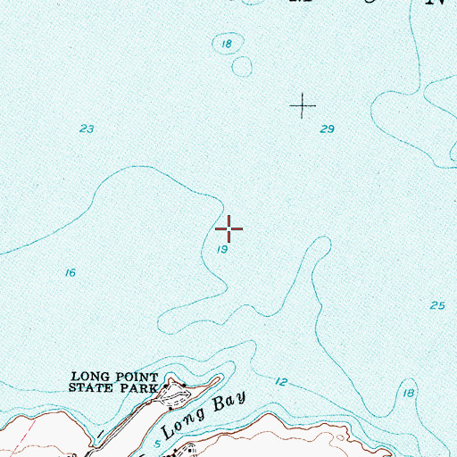 Topographic Map of Town of Lyme, NY