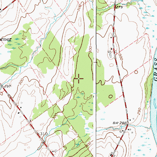 Topographic Map of Town of Madrid, NY