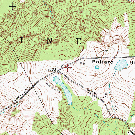 Topographic Map of Town of Maine, NY
