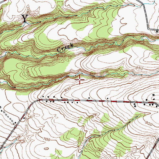 Topographic Map of Town of Marcy, NY