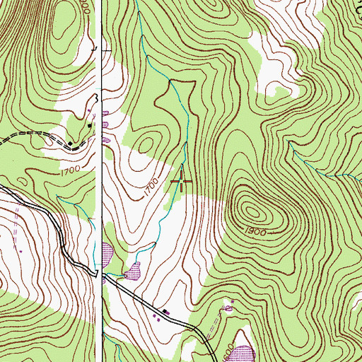 Topographic Map of Town of Middlefield, NY
