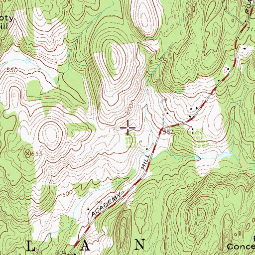 Topographic Map of Town of Milan, NY