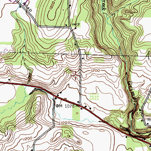 Topographic Map of Town of Naples, NY