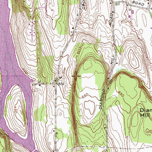 Topographic Map of Town of New Scotland, NY