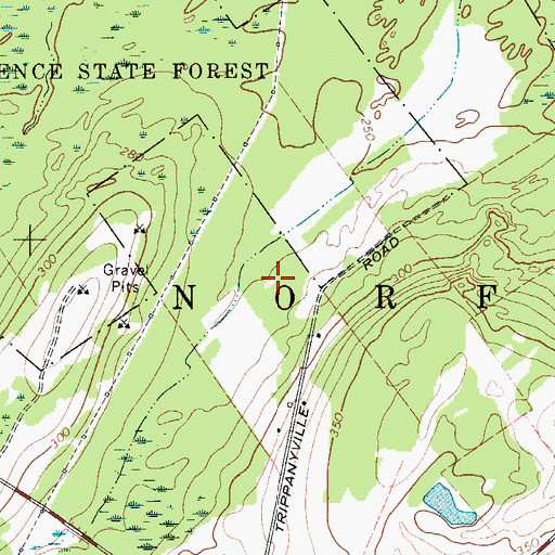 Topographic Map of Town of Norfolk, NY