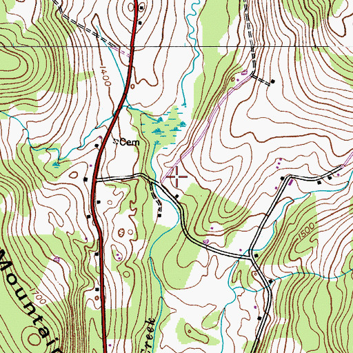 Topographic Map of Town of Otsego, NY