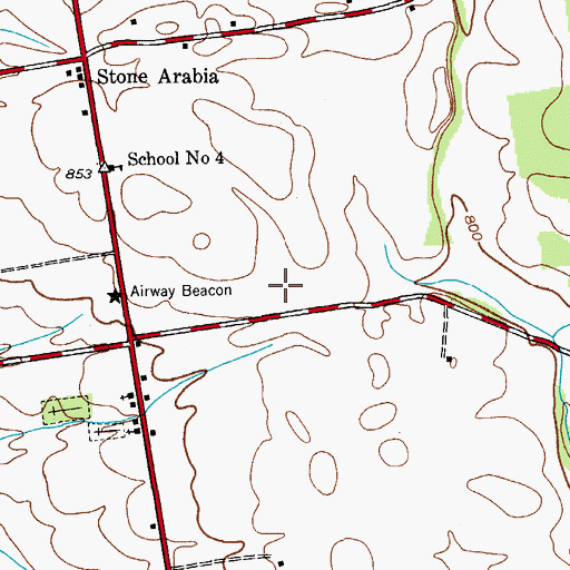 Topographic Map of Town of Palatine, NY