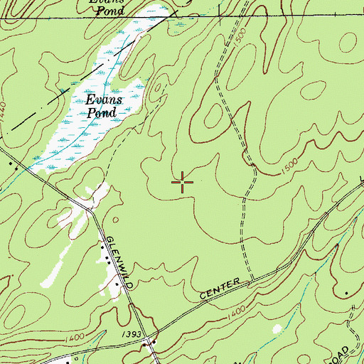 Topographic Map of Town of Providence, NY